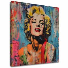 Image MARILYN MONROE - Buntovnik u bojama | 100% originalna akrilna boja