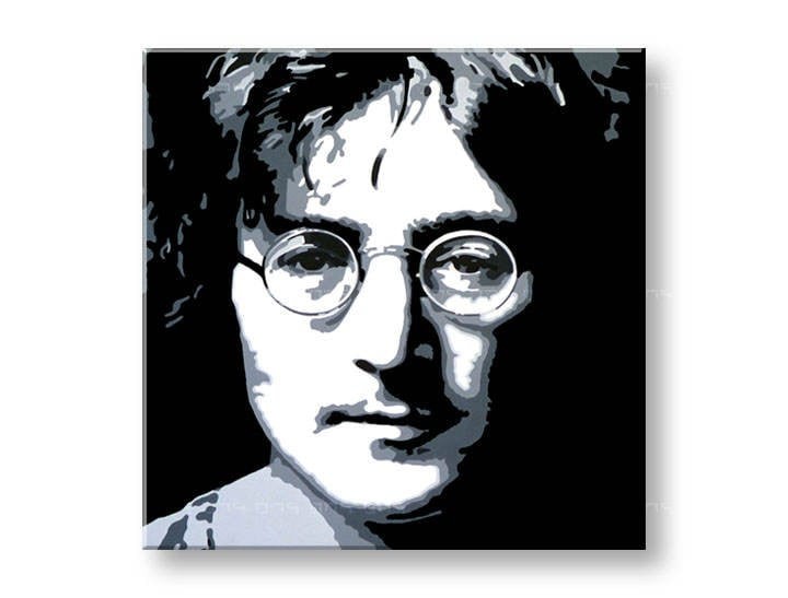 Ručno slikane slike na platnu Pop Art John Lennon 