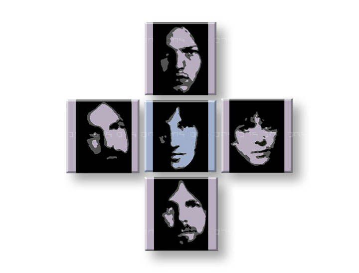 Ručno slikane slike na platnu Pop Art Pink Floyd 